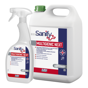 MULTIGIENIC NEXT - Sgrassatore disinfettante per superfici lavabili