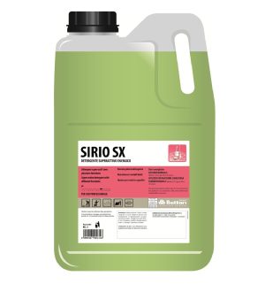 SIRIO SX - Detergente superattivo energetico per pavimenti e sup. resistenti